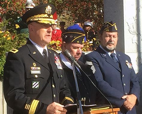 City Observes Veterans Day General Warns Of Future Threats Whavwhav
