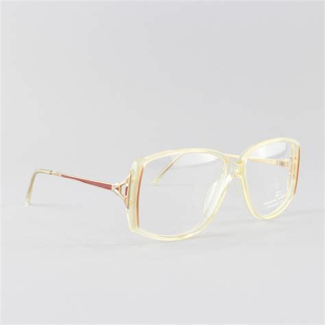vintage eyeglasses 80s glasses clear eyeglass frame 1980s look calypso