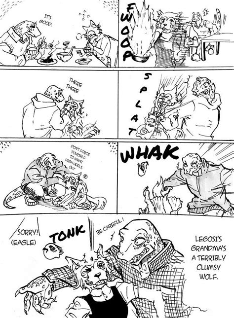 Beastars Toki And Gosha Fan Comic By Cronch Potato On Twitter Furry