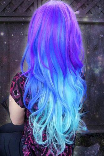 37 Best Photos Purple Blue Ombre Hair 23 Incredible Examples Of Blue Purple Hair In 2020 The