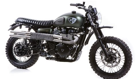 Triumph Scrambler The Dirt Bike By British Customs Motorcycles Muted