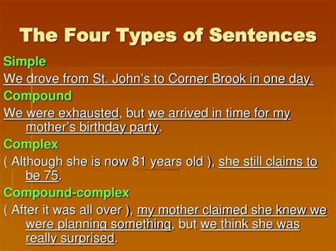 Ppt Types Of Sentences Powerpoint Presentation Free Download Id1398072