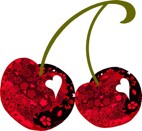 Hearts Clipart Cherry Hearts Cherry Transparent Free For Download On