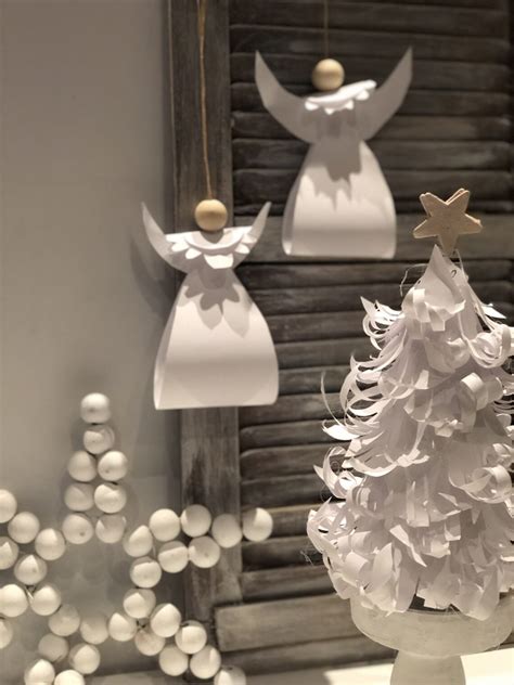 How To Make Paper Angel Christmas Ornament · Just That Perfect Piece