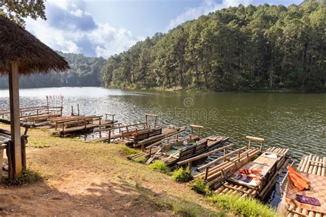 Pang Ung Is A Tourist Attraction In Mae Hong Son Northern Thailand