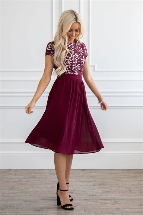 44 Adorable Semi Formal Dresses Ideas For Winter Modest Homecoming