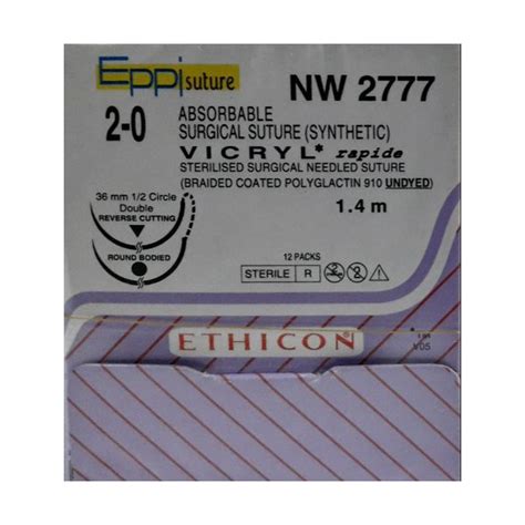 Buy Johnson And Johnson Ethicon Vicryl Absorbable Surgical Suture 2 0