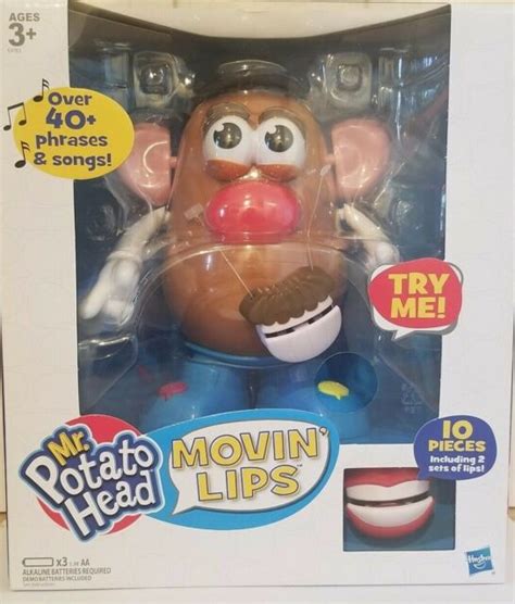 Mr Potato Head Moving Lips Hasbro 40 Phrases And Songs Ebay