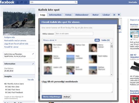 Just make sure you've selected only the two friends you wish to connect. Invite ALL friends to a Facebook fanpage - Jonathans