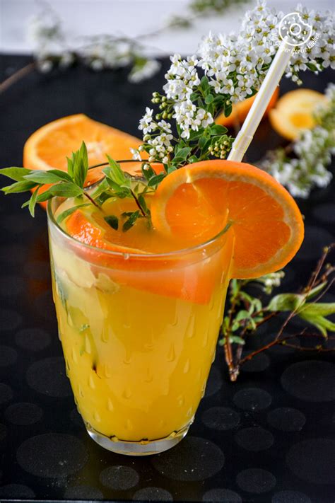 Non Alcoholic Ginger Mimosa A Perfect Summer Mocktail Recipe