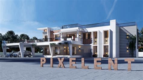Pixelent 3d Exterior House Designs