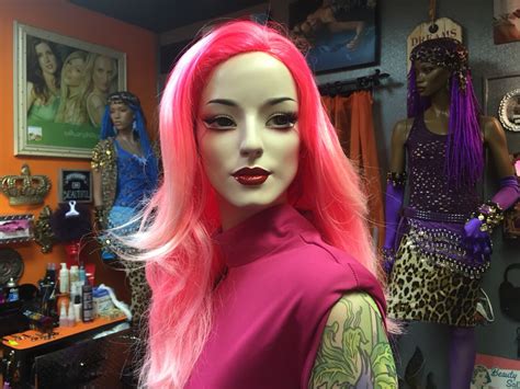 Rootstein Mannequin Faye Repainted By David Costa Dash N Dazzle With