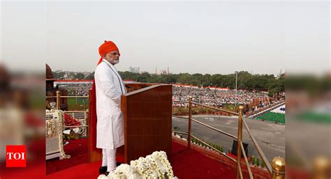 Pm Modi In Independence Day Speech India To Launch First Manned Space