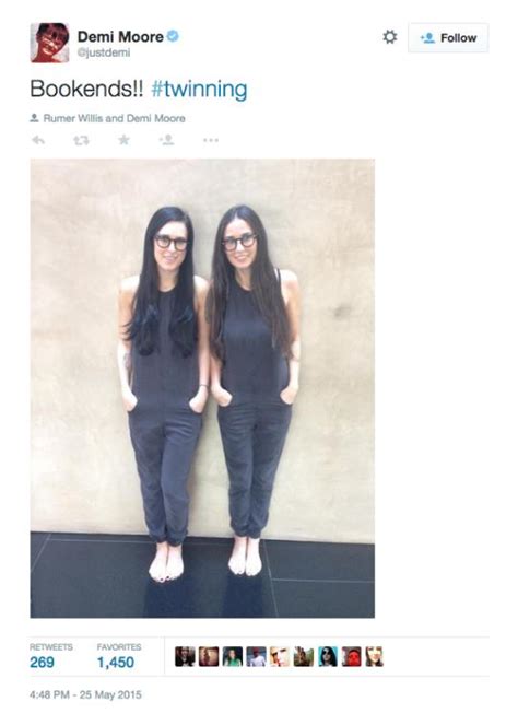 rumer willis and demi moore look just like twins is that a bad thing