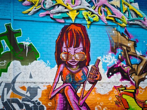 Free Images Color Facade Graffiti Modern Street Art Illustration Mural Graffity