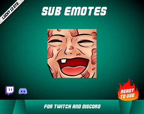 Kekw Freddy Krueger Twitch And Discord Emotes For Streamers Etsy