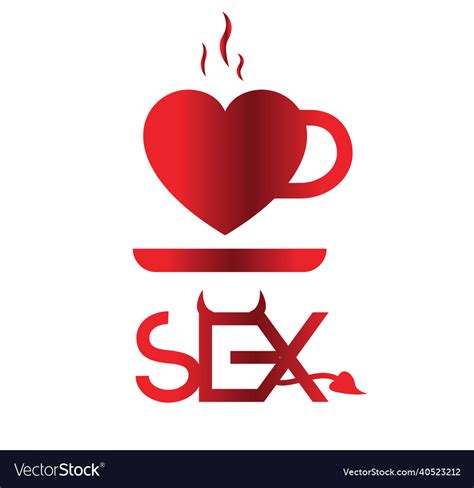 coffee and sex royalty free vector image vectorstock
