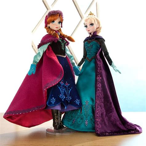 Introducing New Limited Edition Anna And Elsa Dolls