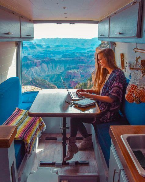 Love This Campervan Interior Setup Has A Great View Of The Outdoors An