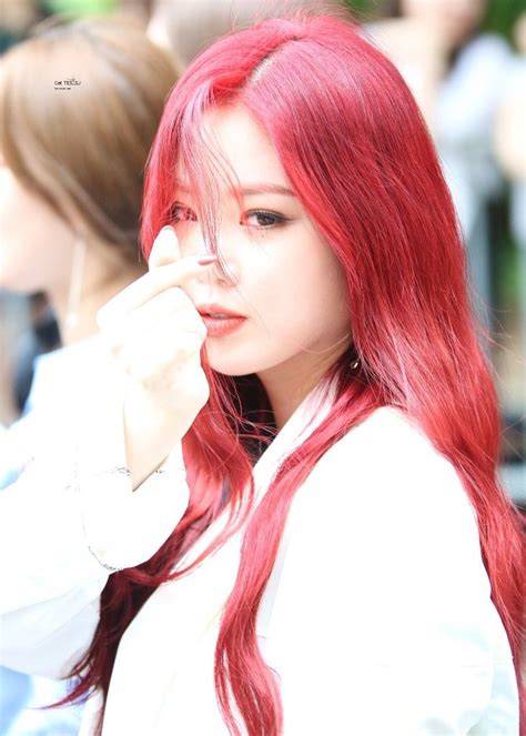 Gidle Red Hair Gidle Gi Dle 2020