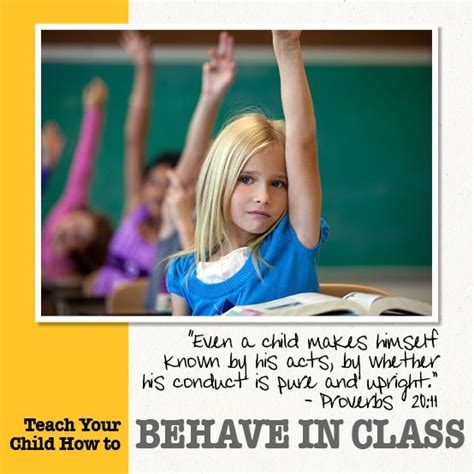 Lesson Title How To Behave In Class Elementary Counseling Kids