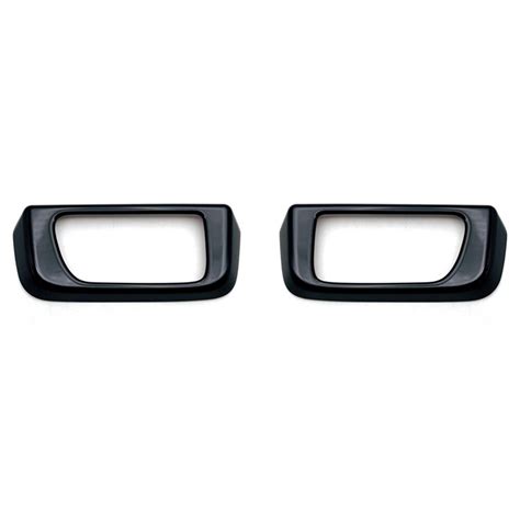 Pcs Glossy Black Inner Door Handle Bowl Panel Cover Trim For Daihatsu