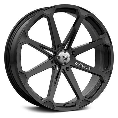 Msa® M12 Diesel Gloss Black Wheels Mp