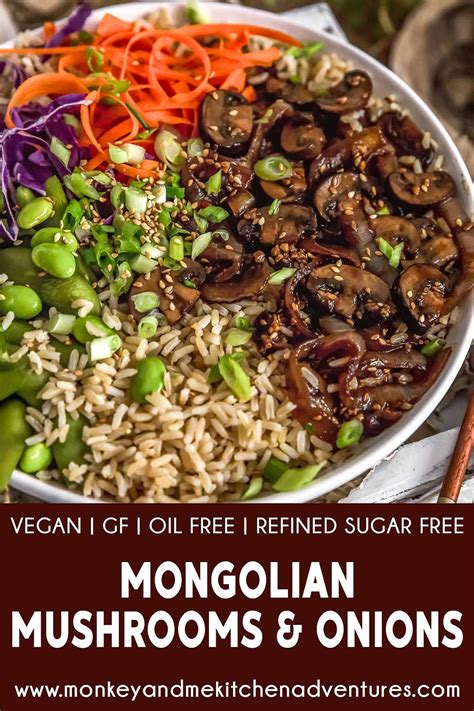 Use hoisin sauce, but i didn't have that on hand so i built up i had never eaten mongolian beef as i was raised a vegetarian, but my omnivore hubby said it tasted. Mongolian Mushrooms and Onions - Monkey and Me Kitchen ...