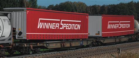 Hoffmann und blüggel spedition gmbh. Roco 67392 - Articulated Double Pocket Wagon, AAE - Winner ...