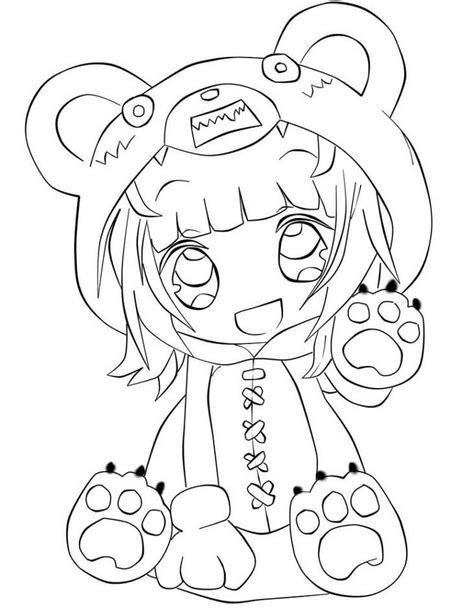 Chibi Annie Para Colorir Imprimir E Desenhar Colorirme