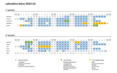 Calendário Escolar 2022 2023