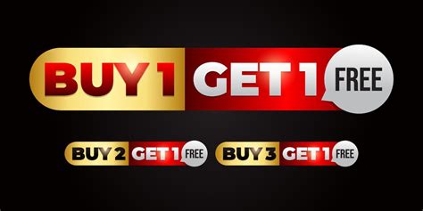 Buy 1 Get 1 Poster Vector Art Icons And Graphics For Free Download