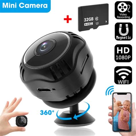 Mini Spy Camera Wifi Hd P Hidden Ip Night Vision Camcorder Home