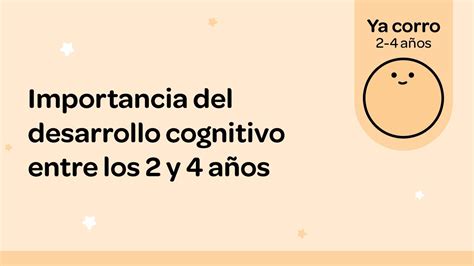 Importancia del desarrollo cognitivo entre los 2 y 4 años YouTube