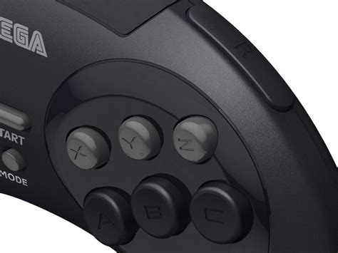 Retro Bit Official Sega Genesis Usb Controller 8 Button Arcade Pad For