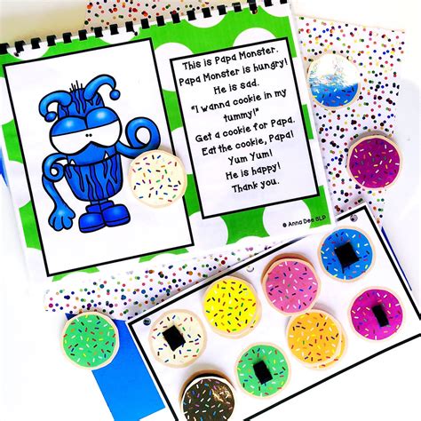Monster Themed Speech Therapy Activities For Preschoolers