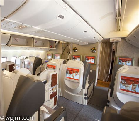 The cabin is not necessarily to my (and many others') taste but you can't argue with the comfort, dining and service on. Emirates Boeing 777-200 First Class | wpjrnl