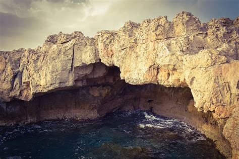 Hd Wallpaper Sea Cave Erosion Rock Geology Hole Landscape Nature