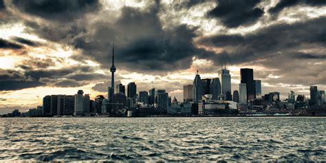Toronto Skyline Wallpaper Wallpapersafari