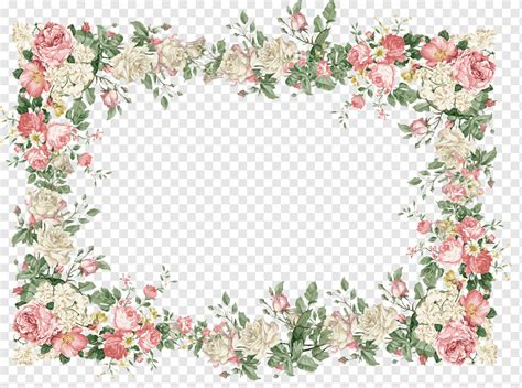 When designing a new logo you can be inspired by the visual logos found here. Bingkai bunga pink dan putih, Undangan pernikahan Flower Rose Vintage, Floral Frame File, biru ...