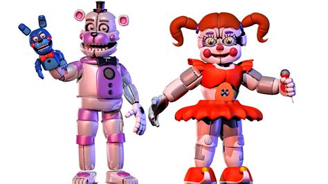 Funtime Freddy V Circus Baby V Complete By Bantranic On Deviantart