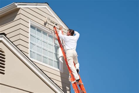 Painting Your House Exterior Safely Using Ladders Dengarden