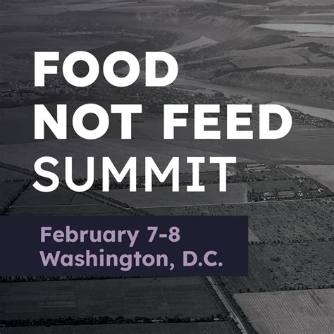 Food Not Feed Summit • Slow Food Usa