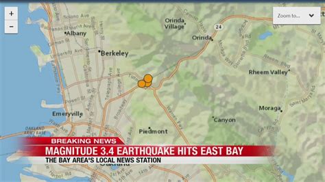 The quake shook california's alameda county on monday evening. 3.7 Magnitude Earthquake Hits The Bay Area • The Hollywood ...