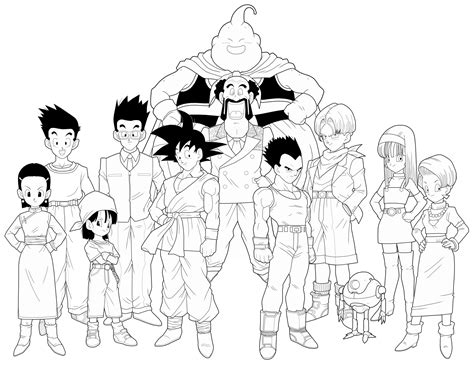 Dragon Ball para colorear