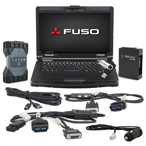 Noregon Fuso Xentry And Mut Iii Diagnostics Kit With Laptop