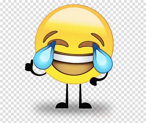 Emoticon Clipart Face With Tears Of Joy Emoji Emoji Emoticon