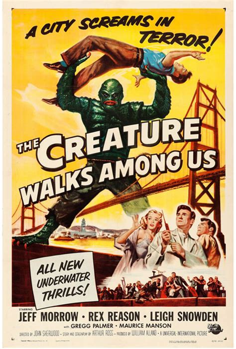 Sheet Artwork It Came From Beneath The Sea Movie Poster Print Sci Fi Wall D Cor Home
