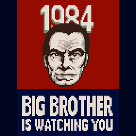 big brother is watching you oc r pixelart