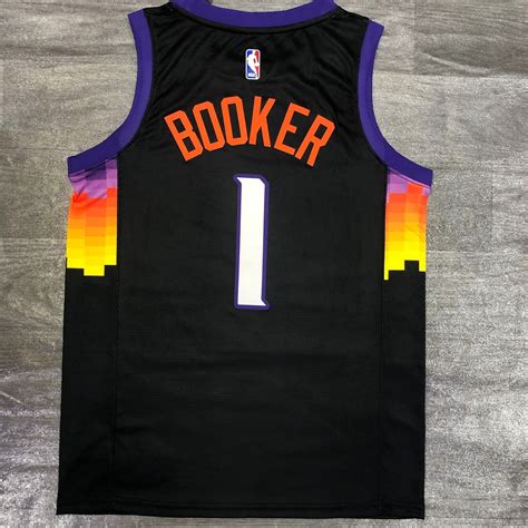 Buy products such as kelly oubre jr. Men's Phoenix Suns Devin Booker #1 Nike Black 2021 Swingman Jersey - City Edition | Phoenix Suns ...
